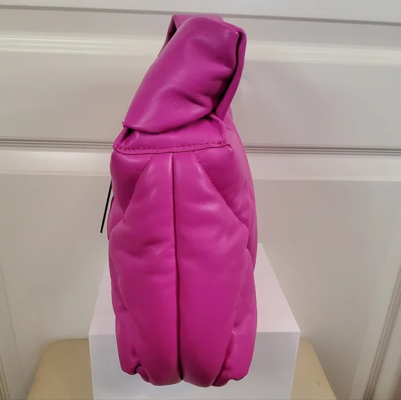 DKNY QUILTED MODERNIST KNOT PURSE - Picture 5 of 12